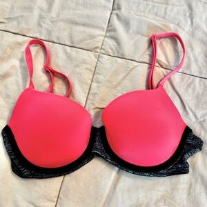 Multi-color PINK bra 32C